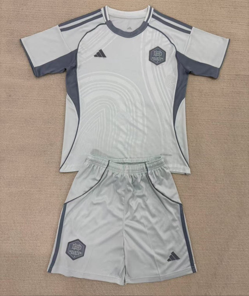 Houston Dynamo 25/26 Pre-Match Kids Jersey Set