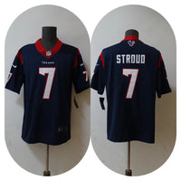 Houston Texans 25/26 Stroud #7 Navy/Red NFL Jersey