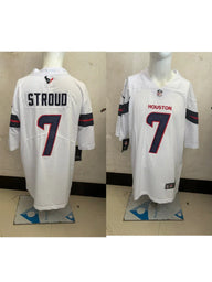 Houston Texans 25/26 Stroud #7 White NFL Jersey