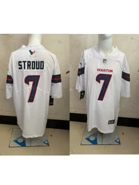 Houston Texans 25/26 Stroud #7 White NFL Jersey
