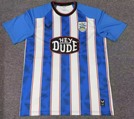 Huddersfield Town 26/27 Blue/White Stripes Home Jersey