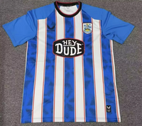 Huddersfield Town 26/27 Blue/White Stripes Home Jersey