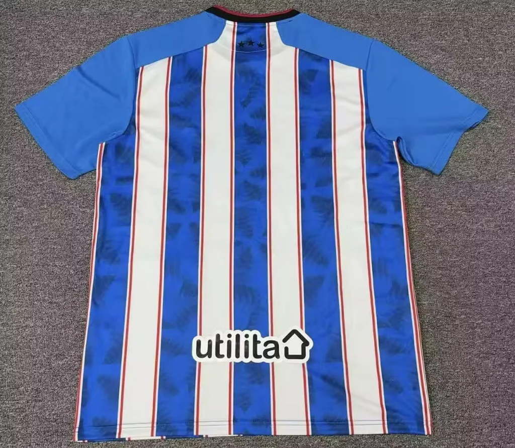Huddersfield Town 26/27 Blue/White Stripes Home Jersey