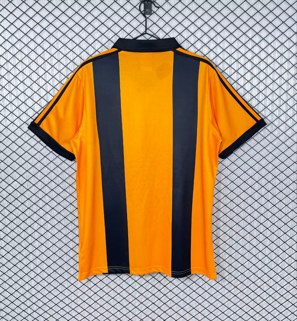 Hull City 1981/82 Retro Orange/Black Home Jersey