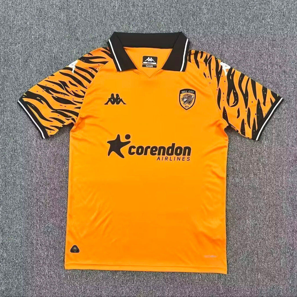 Hull City 25/26 Orange/Black Home Jersey