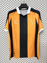Hull City 26/27 Amber/Black Stripes Home Jersey