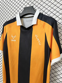 Hull City 26/27 Amber/Black Stripes Home Jersey