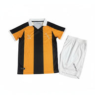 Hull City 26/27 Amber/Black Stripes Home Kids Jersey