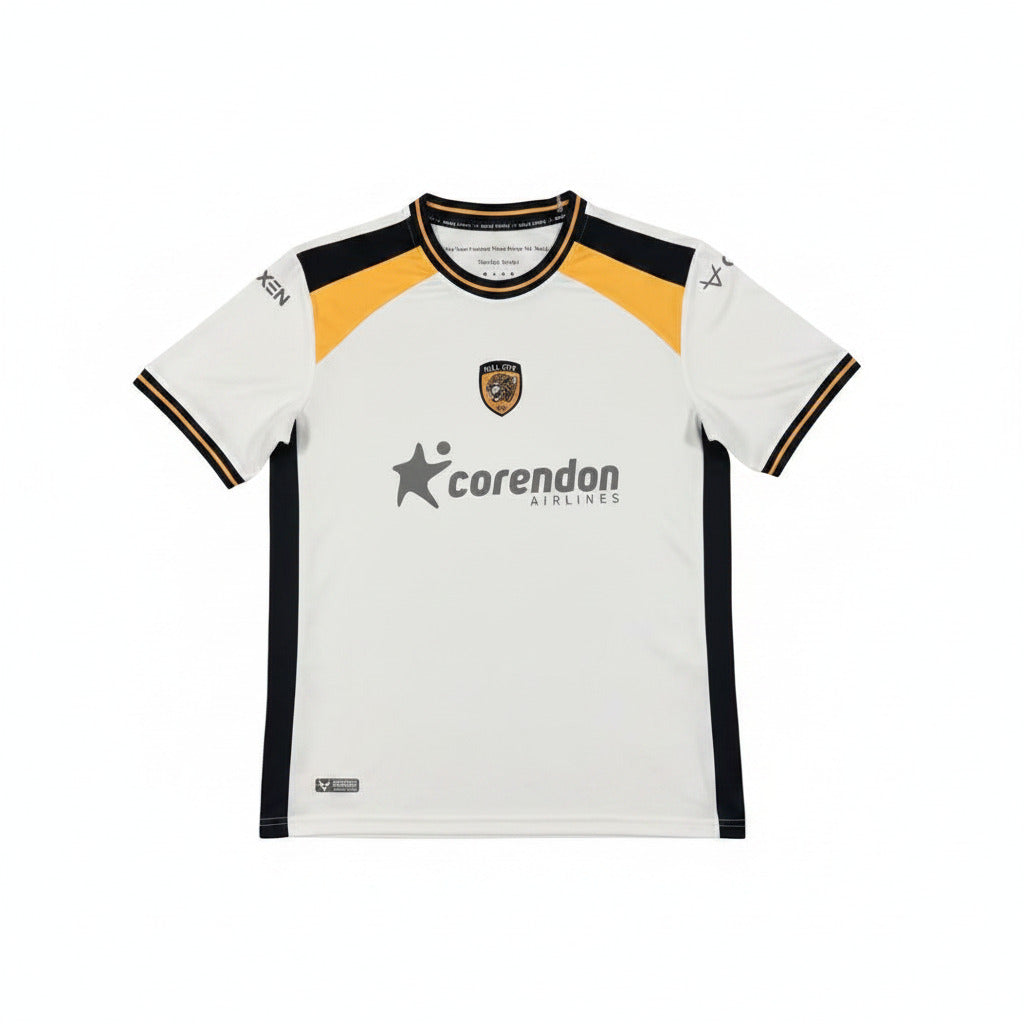 Hull City 26/27 White/Black/Orange Away Jersey