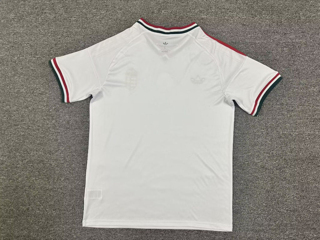 Hungary 2026 White/Red 3 Stripes Away Jersey