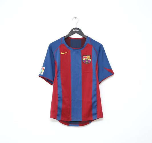 FC Barcelona 2004/05 Vintage Retro Home Jersey