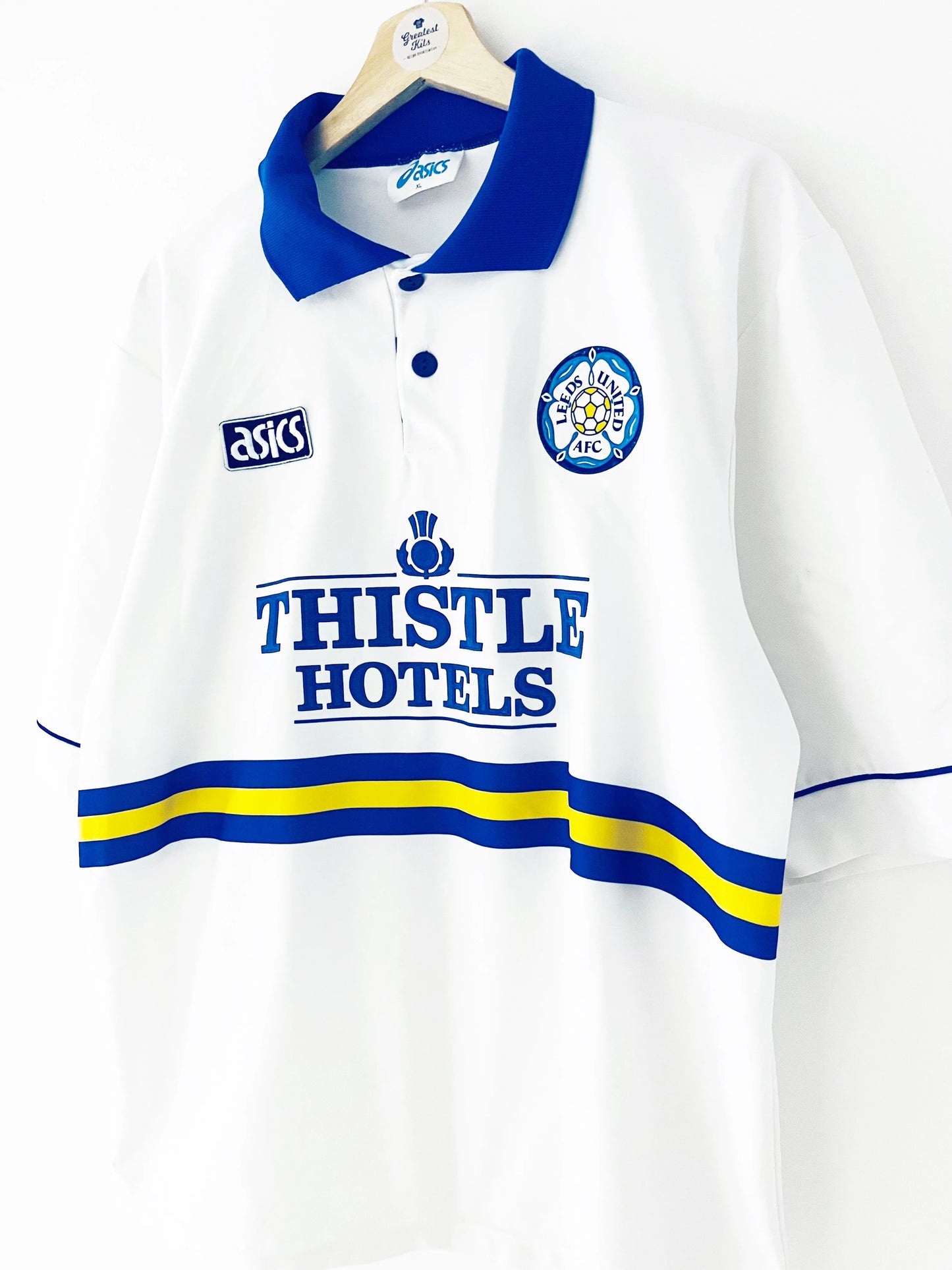 Leeds United 1993/95 Vintage Retro Home Jersey