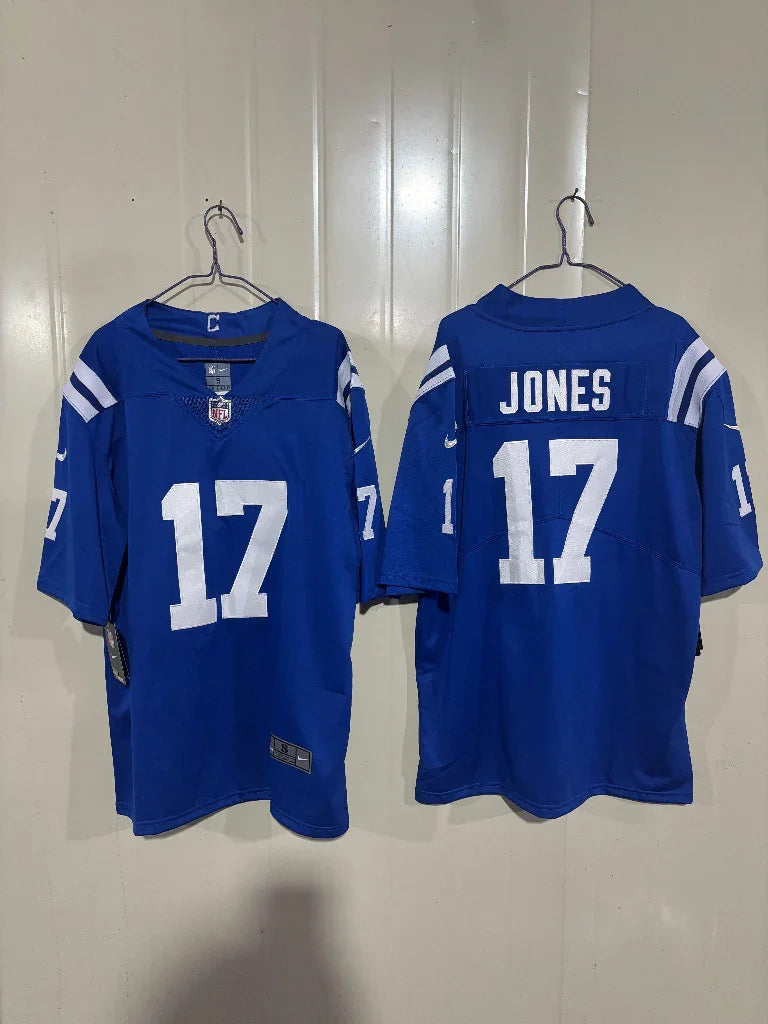 Indianapolis Colts 25/26 Jones #17 Royal Blue NFL Jersey
