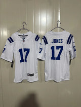 Indianapolis Colts 25/26 Jones #17 White NFL Jersey