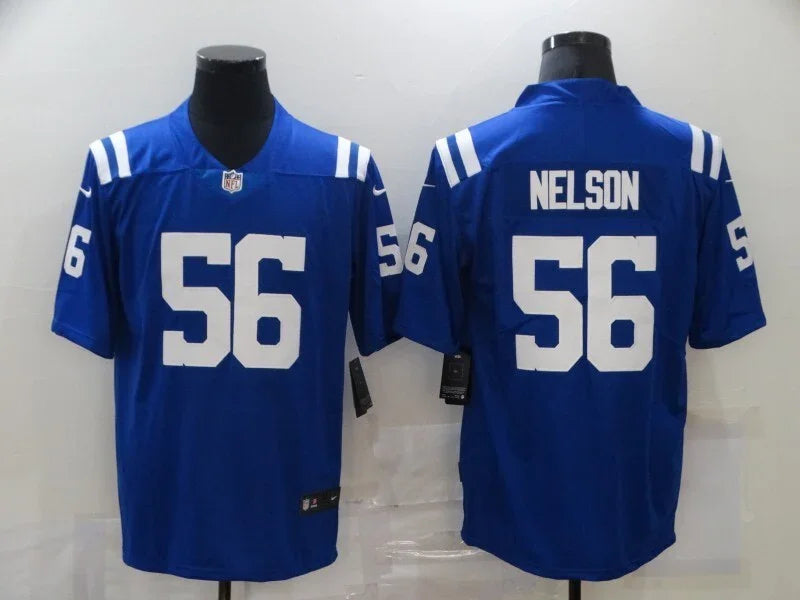Indianapolis Colts 25/26 Nelson #56 Royal Blue NFL Jersey