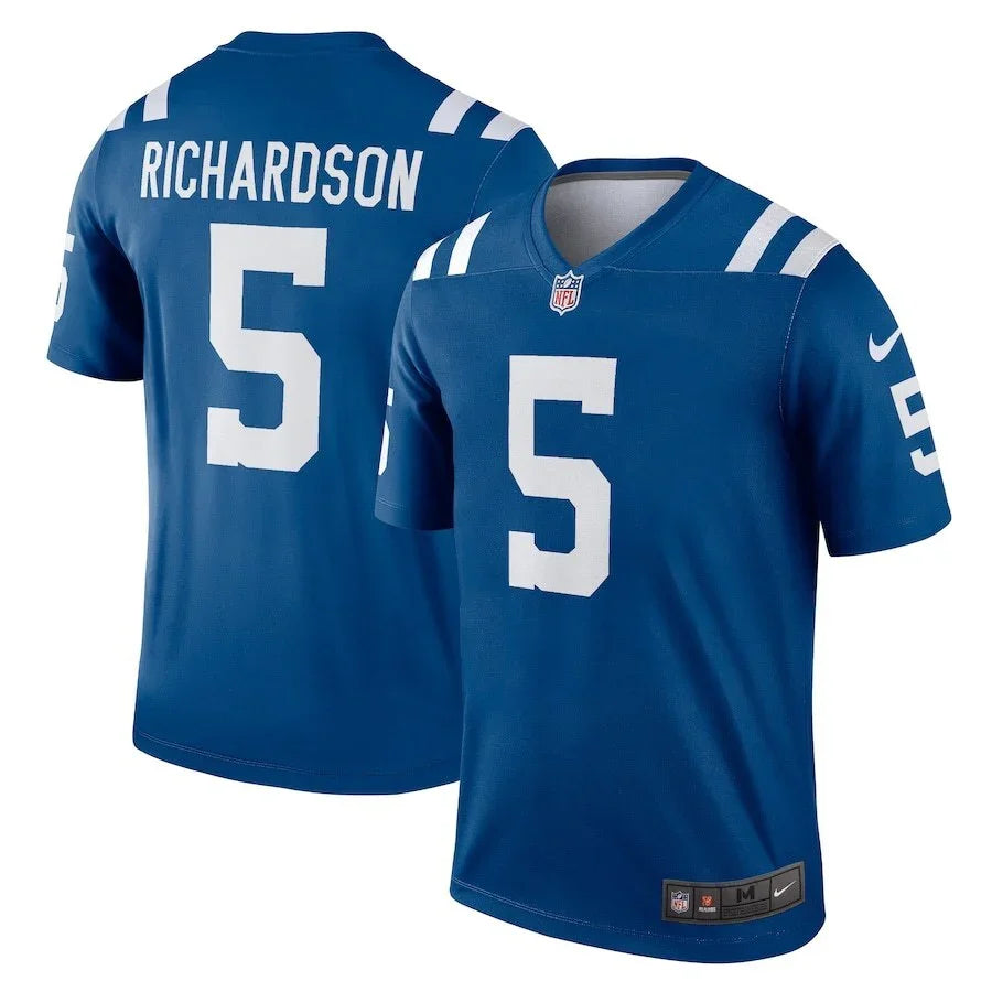 Indianapolis Colts 25/26 Richardson #5 Royal/White NFL Jersey