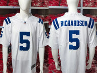 Indianapolis Colts 25/26 Richardson #5 White NFL Jersey