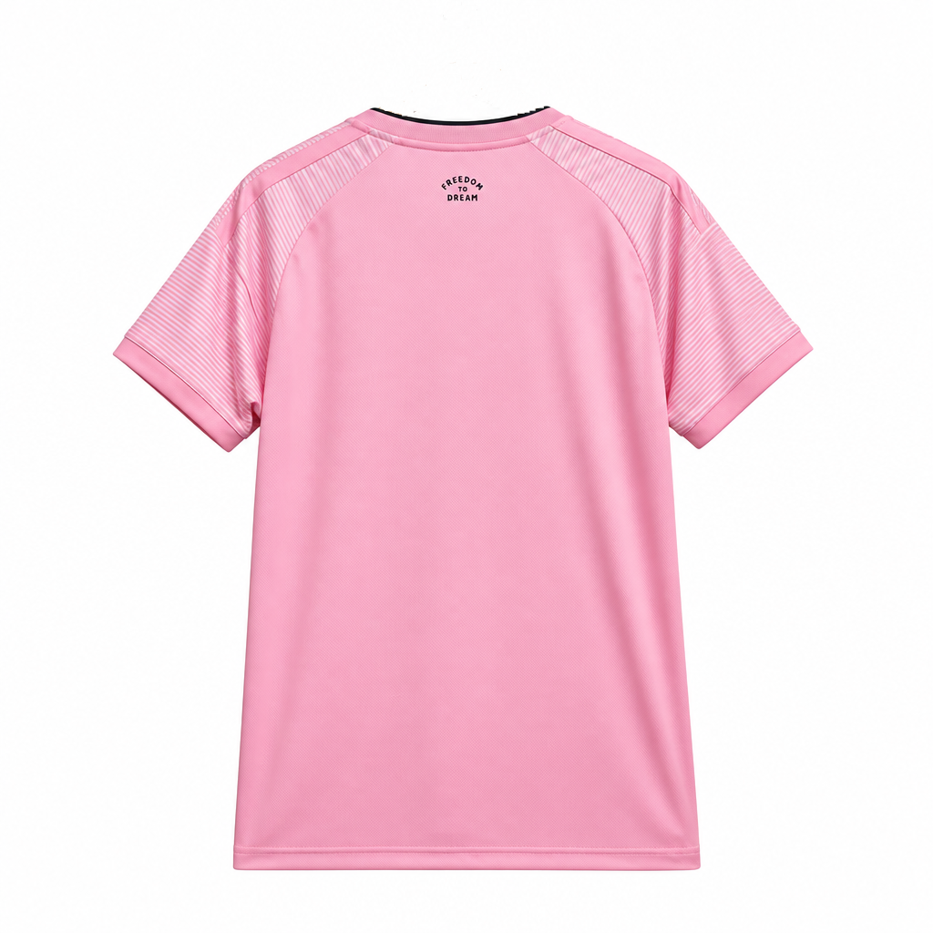 Inter Miami 26/27 Light Pink/Tonal Stripes Home Jersey