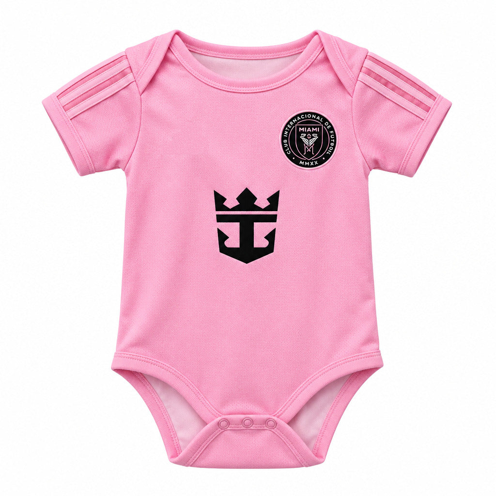 Inter Miami 26/27 Pink/Black Home Baby Bodysuit Jersey