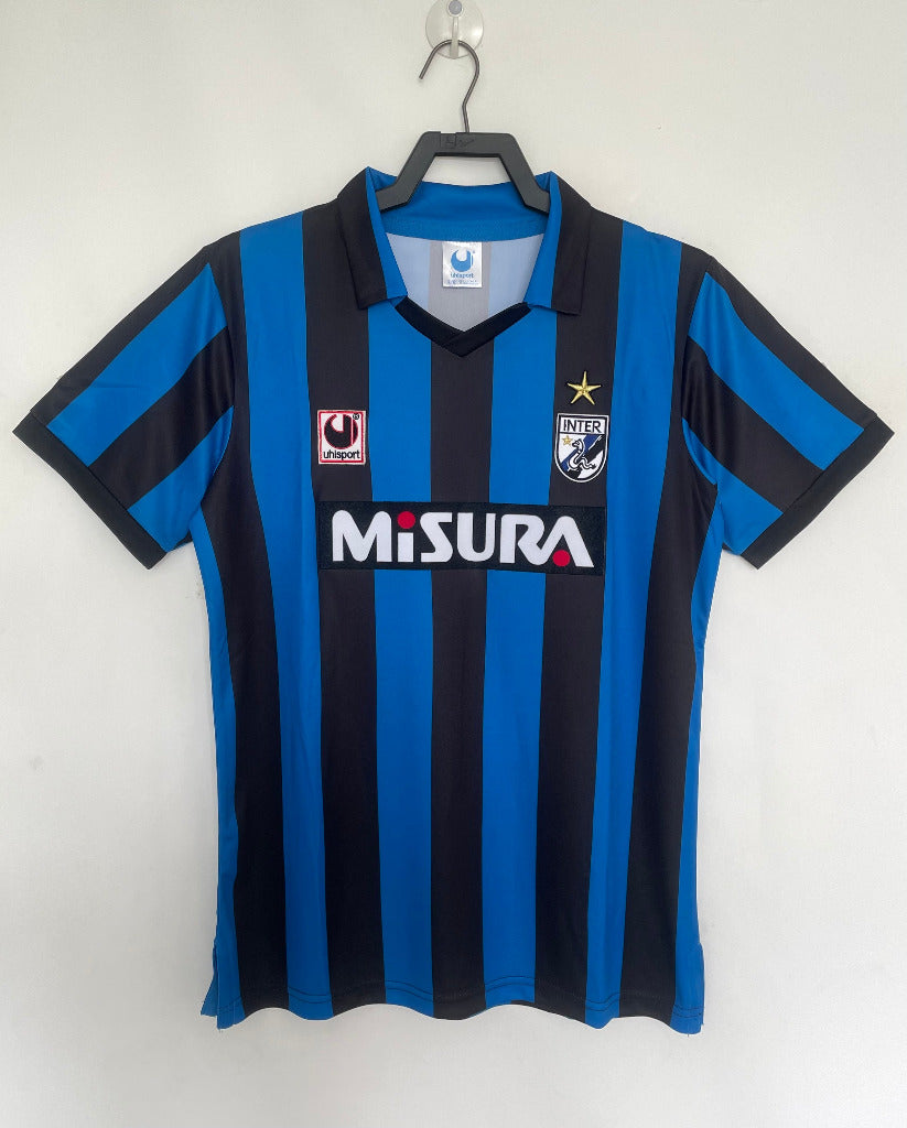 Inter Milan 1988/90 Vintage Retro Home Stadium Jersey
