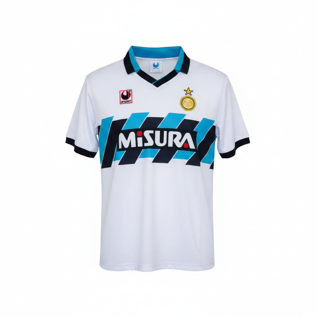 Inter Milan 1990/91 Vintage Retro Away Jersey