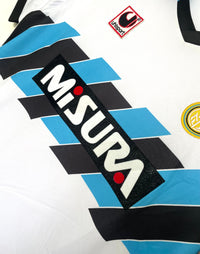Inter Milan 1990/91 Vintage Retro Away Jersey