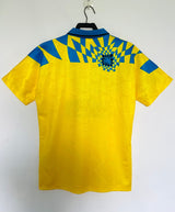 Inter Milan 1992/94 Retro Yellow/Blue Second Away Jersey