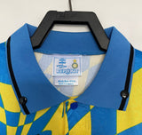 Inter Milan 1992/94 Retro Yellow/Blue Second Away Jersey