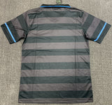 Inter Milan 1997/98 Vintage Retro Second Away Black and Gray Jersey
