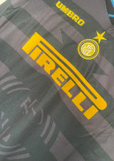 Inter Milan 1997/98 Vintage Retro Second Away Long Sleeves Jersey