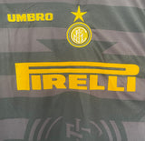 Inter Milan 1997/98 Vintage Retro Second Away Long Sleeves Jersey