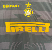 Inter Milan 1997/98 Vintage Retro Second Away Long Sleeves Jersey