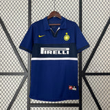 Inter Milan 1998/99 Retro Blue Away Jersey