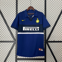 Inter Milan 1998/99 Retro Blue Away Jersey