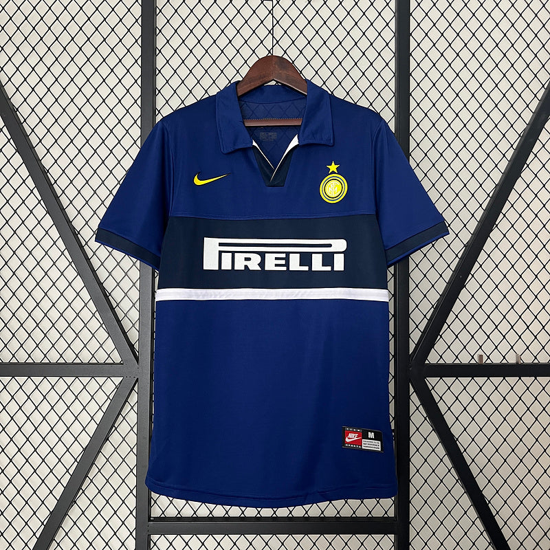 Inter Milan 1998/99 Retro Blue Away Jersey