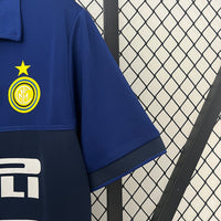 Inter Milan 1998/99 Retro Blue Away Jersey