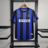 Inter Milan 1999/00 Retro Blue/Black Home Jersey