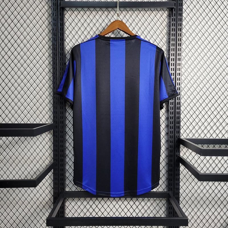 Inter Milan 1999/00 Retro Blue/Black Home Jersey