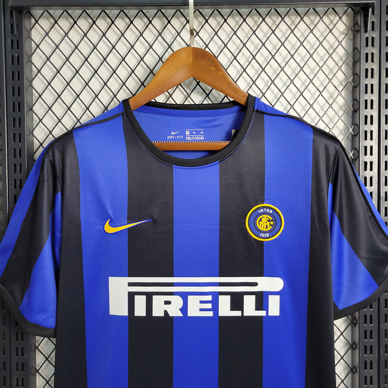 Inter Milan 1999/00 Retro Blue/Black Home Jersey
