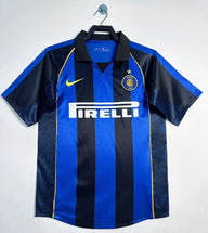Inter Milan 2001/02 Vintage Retro Home Stadium Jersey
