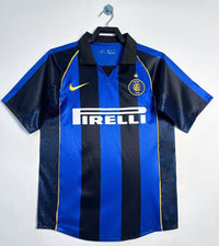Inter Milan 2001/02 Vintage Retro Home Stadium Jersey