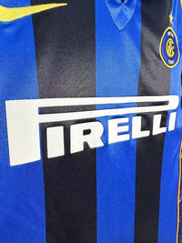 Inter Milan 2001/02 Vintage Retro Home Stadium Jersey