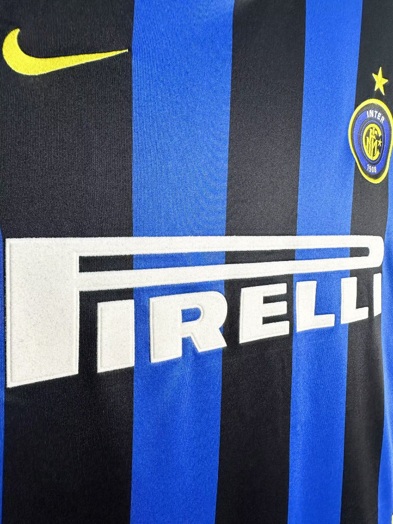 Inter Milan 2002/03 Vintage Retro Home Stadium Jersey