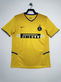 Inter Milan 2002/03 Vintage Retro Second Away Game Jersey