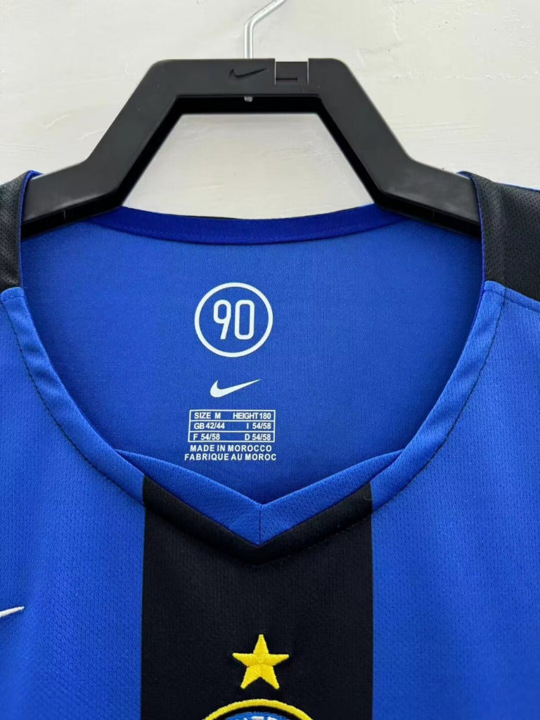 Inter Milan 2004/05 Vintage Retro Home Stadium Jersey