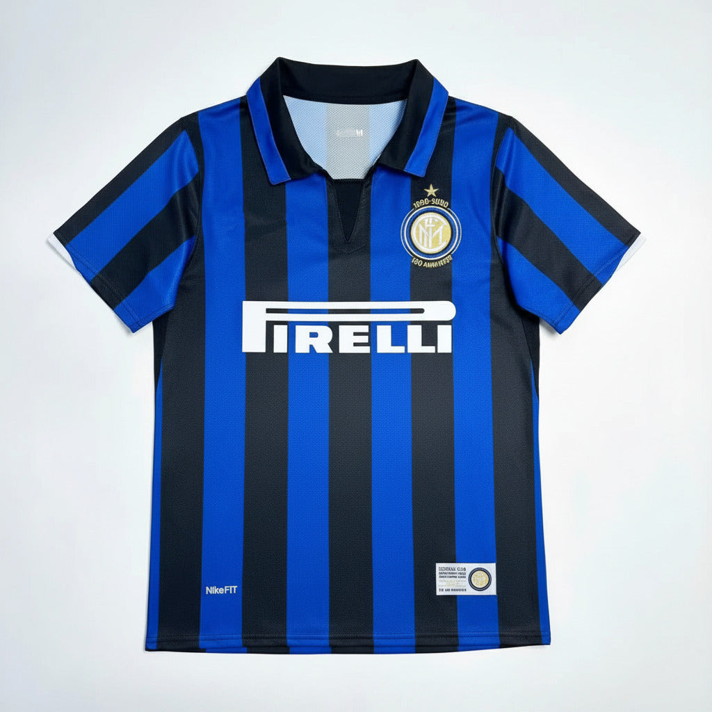 Inter Milan 2007/08 Vintage Retro Home Jersey