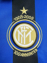 Inter Milan 2007/08 Vintage Retro Home Jersey