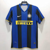 Inter Milan 2008/09 Vintage Retro Home Champions League Edition Jersey