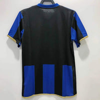 Inter Milan 2008/09 Vintage Retro Home Champions League Edition Jersey