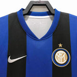 Inter Milan 2008/09 Vintage Retro Home Champions League Edition Jersey